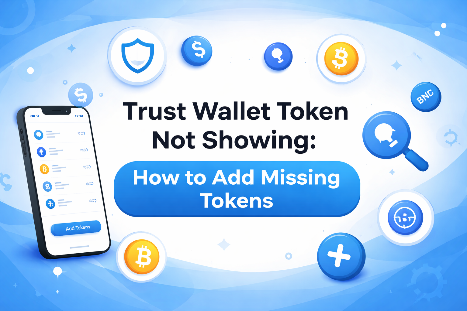 Trust Wallet Token Not Showing: How to Add Missing Tokens